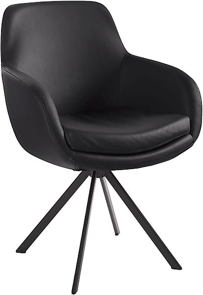 Musterring Esszimmerstuhl "Tavia" (Set) 2 Stk.Stativgestell Eisen schwarz, günstig online kaufen