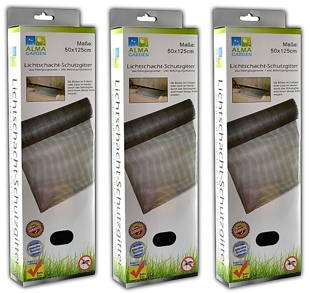 Alma Garden Lichtschachtabdeckung Lichtschachtgitter Lichtschacht Abdeckung günstig online kaufen