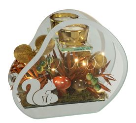 I.GE.A. Teelichthalter Teelichthalter aus Glas mit günstig online kaufen