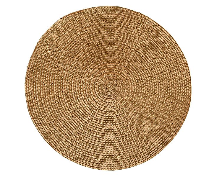 Kaemingk Platzset, Tischset rund 38cm Kunststoff günstig online kaufen