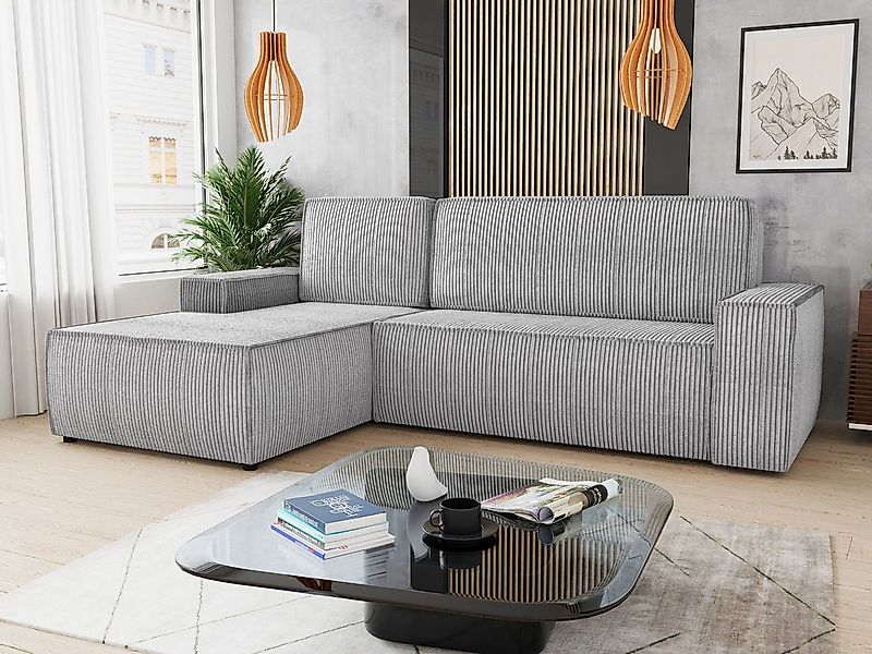 Sofnet Ecksofa Totti L, mit Schlaffunktion und Bettkasten, L-Form Couch, Co günstig online kaufen