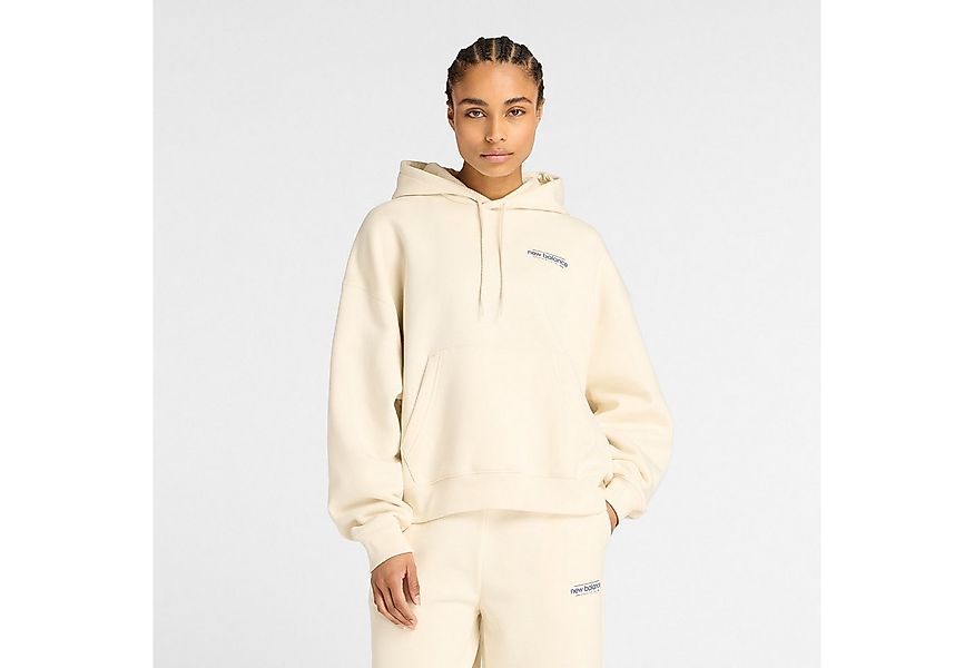 New Balance Kapuzensweatshirt Reimagined Fleece Oversized Hoodie günstig online kaufen
