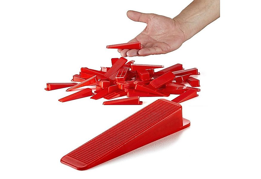 BigDean Verlegeset Fliesen Nivelliersystem 500 Keile, B: 36 cm, L: 34 cm, ( günstig online kaufen