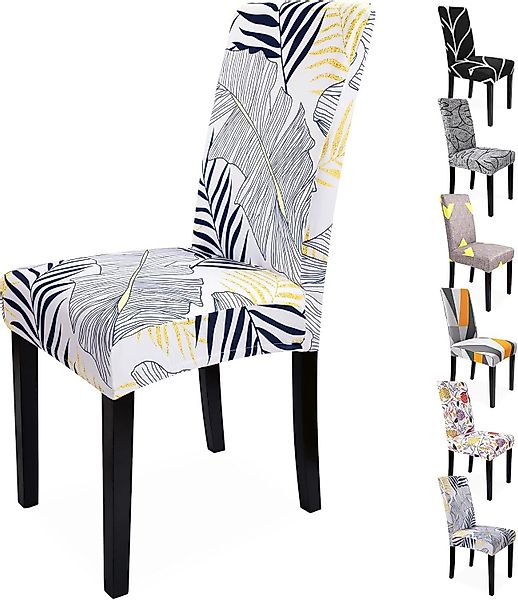 Coonoor Stuhlhusse Stretch Stuhlhussen für Esszimmerstühle,Stühle günstig online kaufen