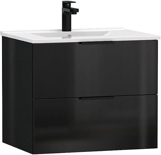 welltime Waschtisch Athen Badezimmerschrank mit Softclose Funktion WC Bad 6 günstig online kaufen