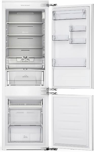 BAUKNECHT Einbaukühlgefrierkombination "KGITN 18F2 M" 177 cm hoch 55,7 cm b günstig online kaufen