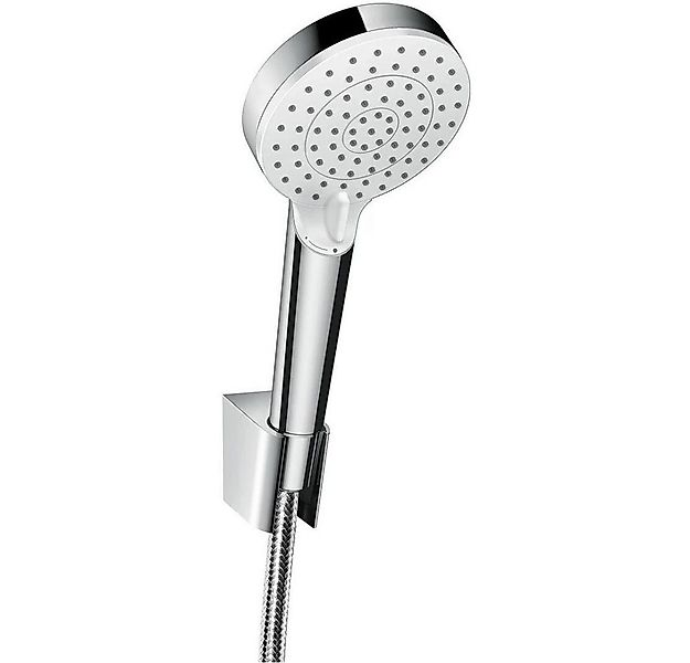 hansgrohe Duscharmatur Hansgrohe Brauseset Crometta Vario Porter weiß/chrom günstig online kaufen