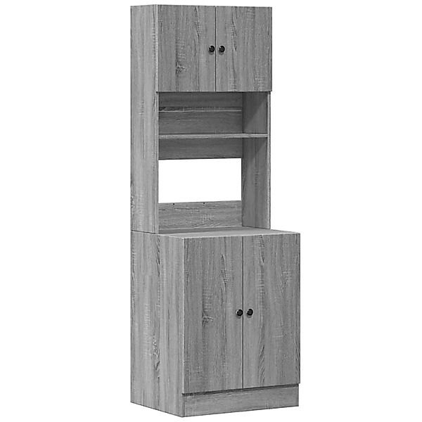 vidaXL Küchenschrank Grau Sonoma 60x50x180 cm Holzwerkstoff 3276642 günstig online kaufen