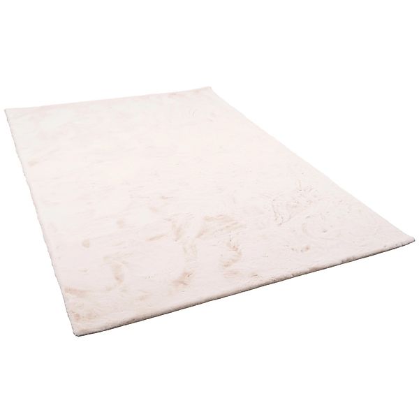 Pergamon Luxus Super Soft Fellteppich Plush Creme 140x180cm günstig online kaufen