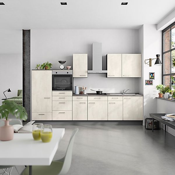 nobilia® Küchenzeile »"Riva I"« vormontiert, Ausrichtung wählbar, Breite 33 günstig online kaufen