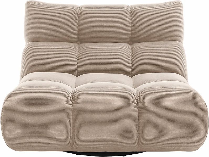 Home affaire 1,5-Sitzer "Cozy Bubble, 360 drehbarer Sessel, Breite 107cm" m günstig online kaufen