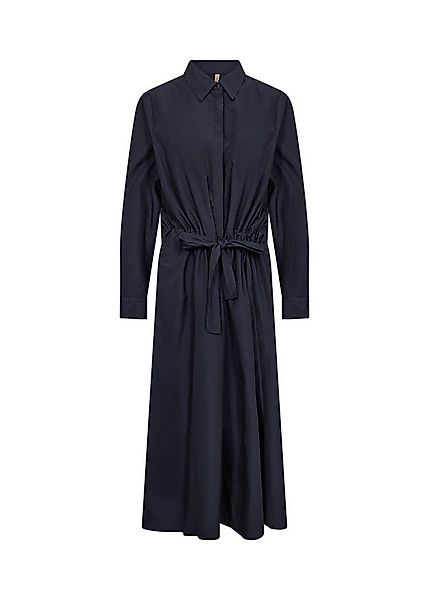 soyaconcept Hemdblusenkleid - Hemdlusenkleid Maxikleid marine - SC-NETTI 11 günstig online kaufen