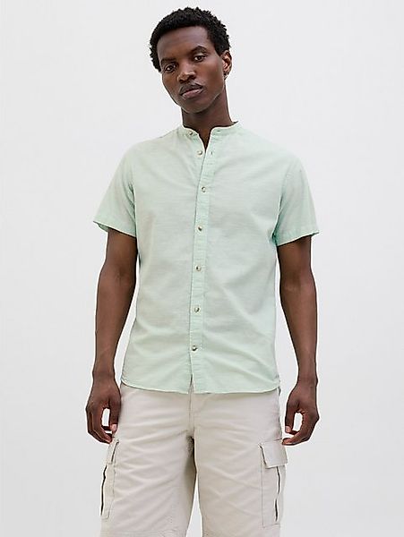 Jack & Jones Kurzarmhemd "JJESUMMER BAND SHIRT SS SN", mit Bandkragen günstig online kaufen