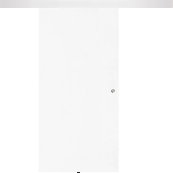 Holzschiebetür-Set Margalida Weiß 180 cm x 212 cm günstig online kaufen