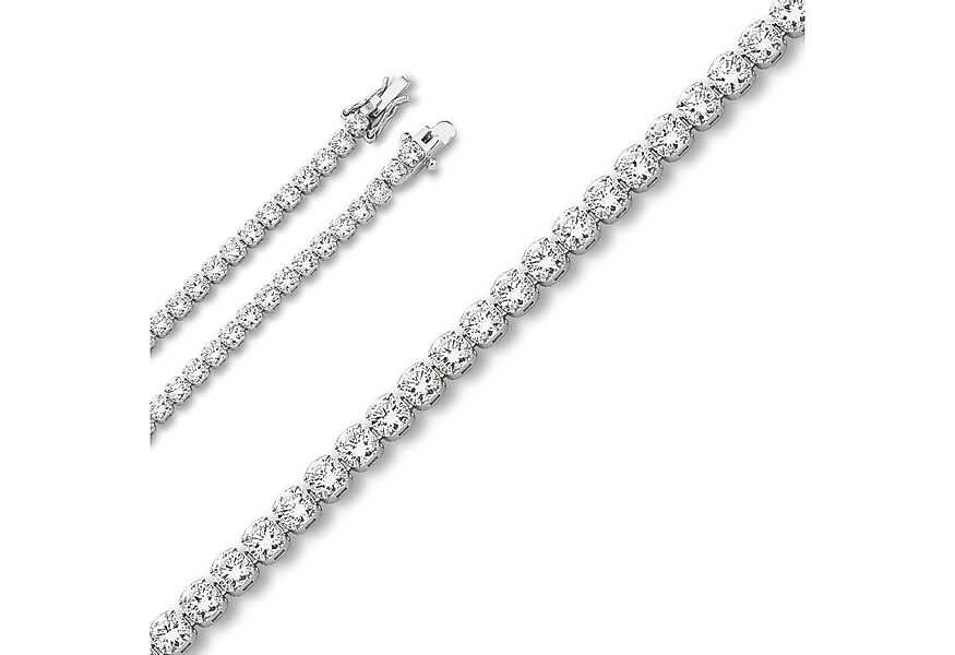ONE ELEMENT Silberarmband Zirkonia Armband aus 925 Silber 19 cm Ø 3 mm, Kle günstig online kaufen