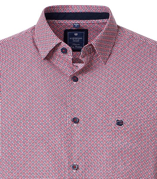 Redmond Kurzarmhemd Druck Modern Fit günstig online kaufen