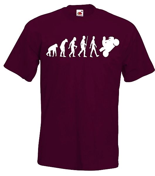 Youth Designz T-Shirt Evolution Motorrad Herren günstig online kaufen