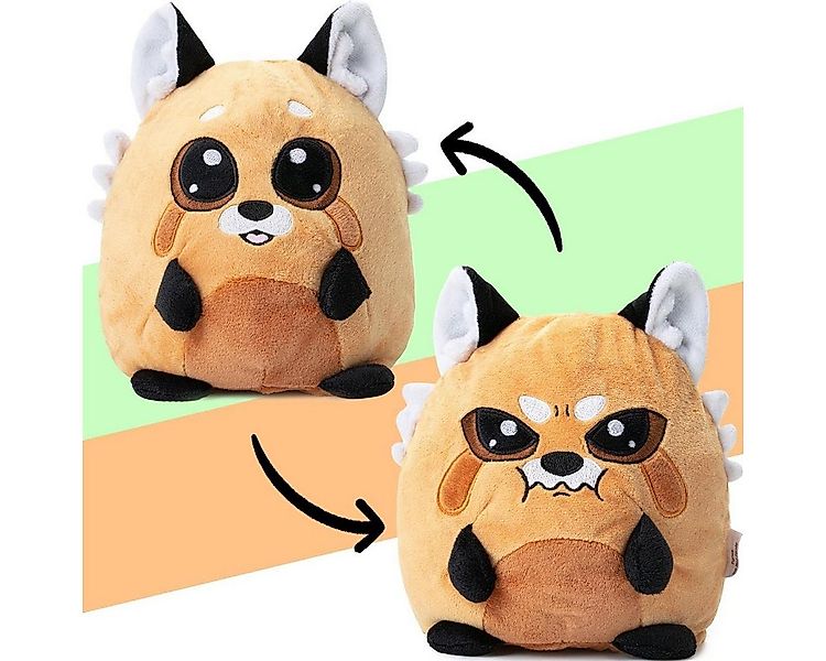 Corimori Kuscheltier Stimmungskuscheltier, 16cm Plüschtier zum Wenden, Klei günstig online kaufen