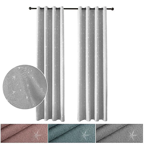 BTTO V&G Vorhang Gardine Sternen, Vorhang günstig online kaufen