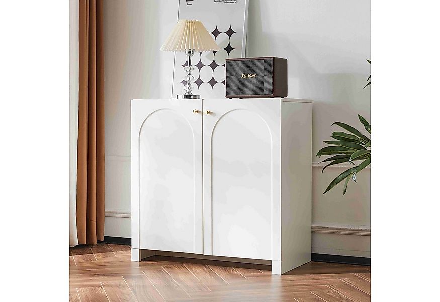 BlingBin Sideboard Kommode Spanplattenschränke (1 St., Zwei geschlossene Fä günstig online kaufen