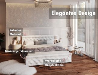 FDM Polsterbett Bettrahmen Bettgestell 90x200, 120x200, günstig online kaufen