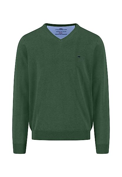 FYNCH-HATTON V-Ausschnitt-Pullover V-Neck, Superfine günstig online kaufen