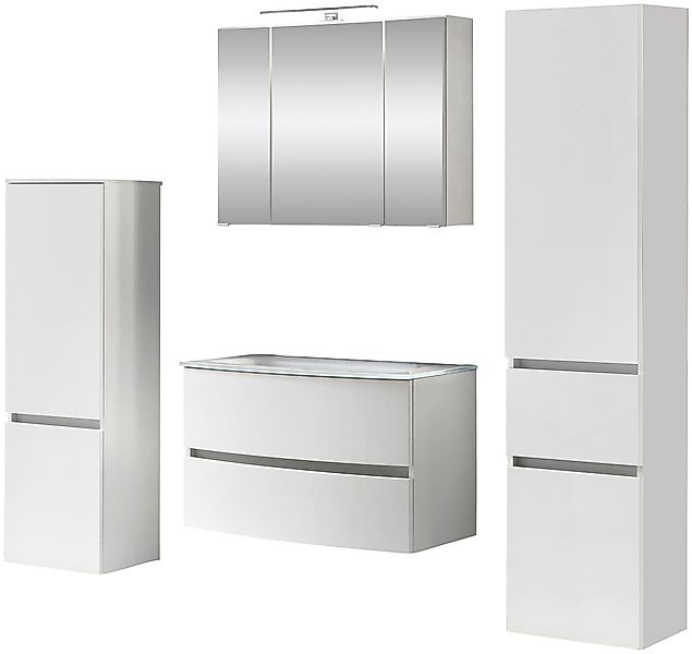 welltime Badezimmer-Set "Kaunas" Set, 4 Stk. tlg. günstig online kaufen