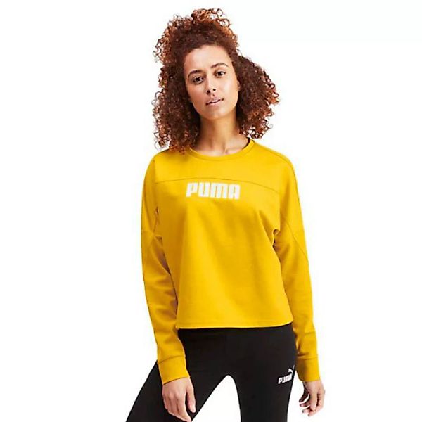 Puma Nu-tility Cropped Crew Sweatshirt L Sulphur günstig online kaufen