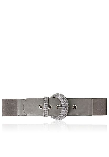 FRONHOFER Stretchgürtel 18940 (1-St) Stoff-Taillengürtel, Strass günstig online kaufen