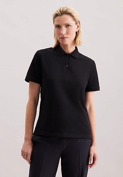 seidensticker Poloshirt "Schwarze Rose", 1/2 Kragen Uni günstig online kaufen