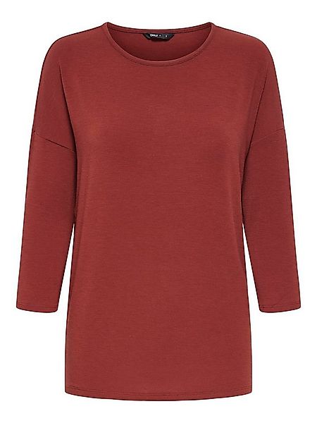 ONLY 3/4-Arm-Shirt ONLGLAMOUR 3/4 TOP JRS NOOS Materialmix, loose fit günstig online kaufen