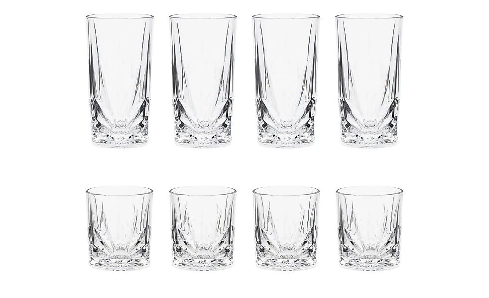 LEONARDO Gläserset (8-teilig)  Capri ¦ transparent/klar ¦ Glas Gläser & Kar günstig online kaufen