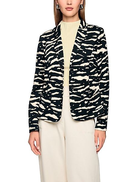 Marc Cain Jerseyblazer Tiger Mania Premium Damenmode mit Animal Print, unge günstig online kaufen