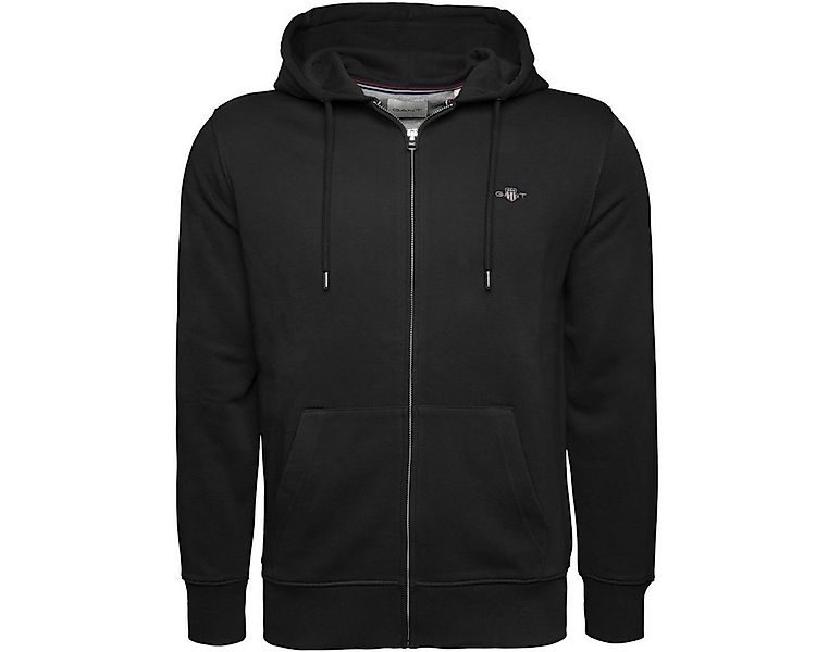 Gant Sweatjacke Reg Shield Full Zip Herren Hoodie, Pullover, Sweatshirt, Ho günstig online kaufen