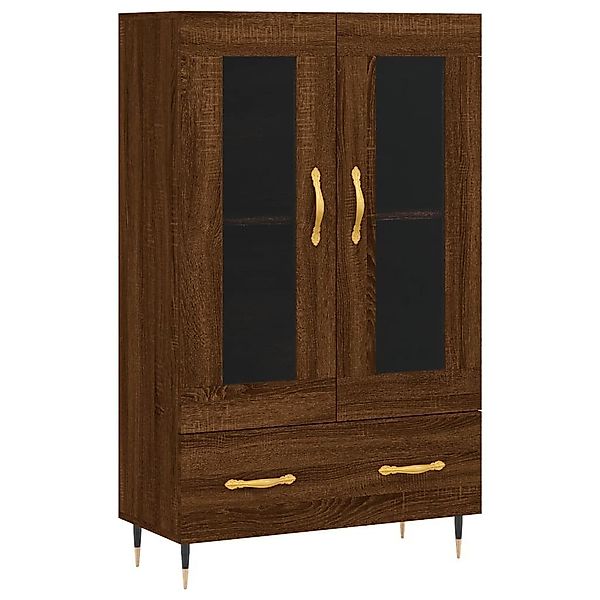 vidaXL Highboard Highboard Braun Eichen-Optik 69,5x31x115 günstig online kaufen