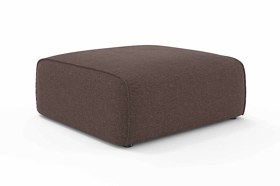 OTTO home Polsterhocker "Merid Sitzhocker, Maße B/T/H: 97/97/43 cm" als Mod günstig online kaufen