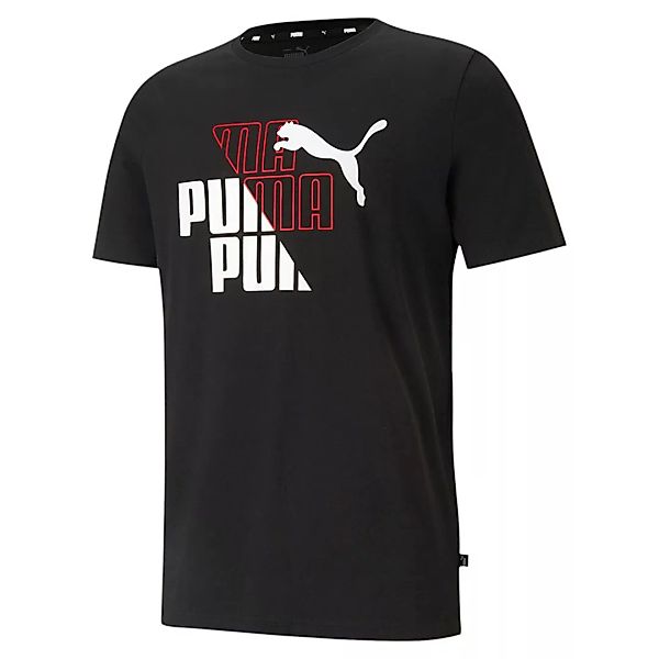 Puma Graphic Kurzarm T-shirt S Puma Black / Puma Red günstig online kaufen