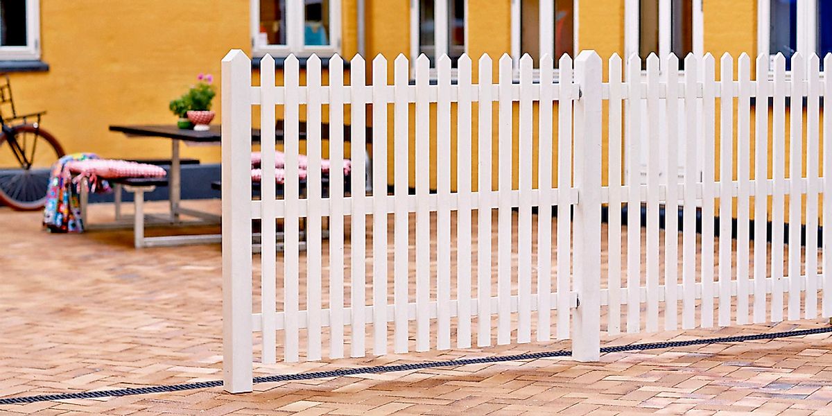 PLUS Gartenzaun "Skagen", Höhe: 80 und 120 cm, Gesamtlänge: 4,78 bis 23,62 günstig online kaufen