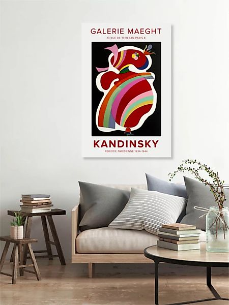 Poster / Leinwandbild - Kandinsky - Periode Parisienne 1934-1944 günstig online kaufen