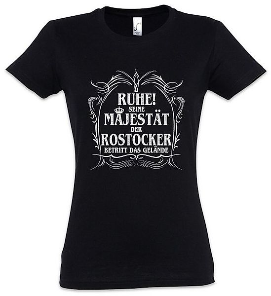 Urban Backwoods Print-Shirt Seine Majestät Der Rostocker Damen T-Shirt Hans günstig online kaufen