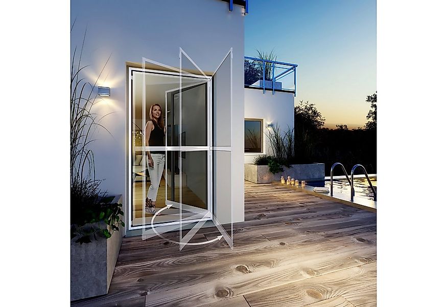 Windhager Insektenschutz-Tür Pendeltür, (Packung), BxH: 100x210 cm, kürzbar günstig online kaufen