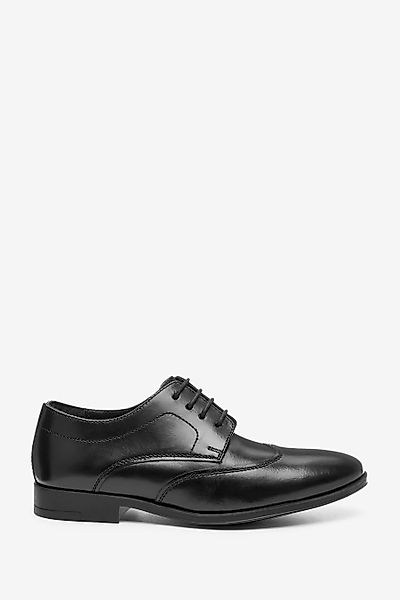 Next Schnürschuhe mit Flügelkappe aus Leder günstig online kaufen
