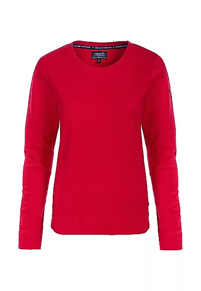Soquesto Sweatshirt Lara in red und navy günstig online kaufen