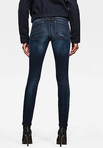 G-STAR Skinny-fit-Jeans Lynn Mid Waist Skinny Jeans mit Stretch-Anteil günstig online kaufen