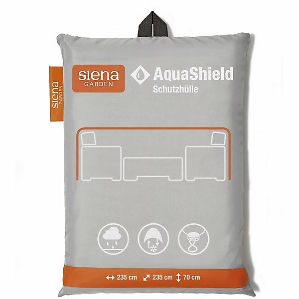 Siena Garden Gartenmöbel-Schutzhülle "AquaShield", Loungehülle 235x235xH70 günstig online kaufen