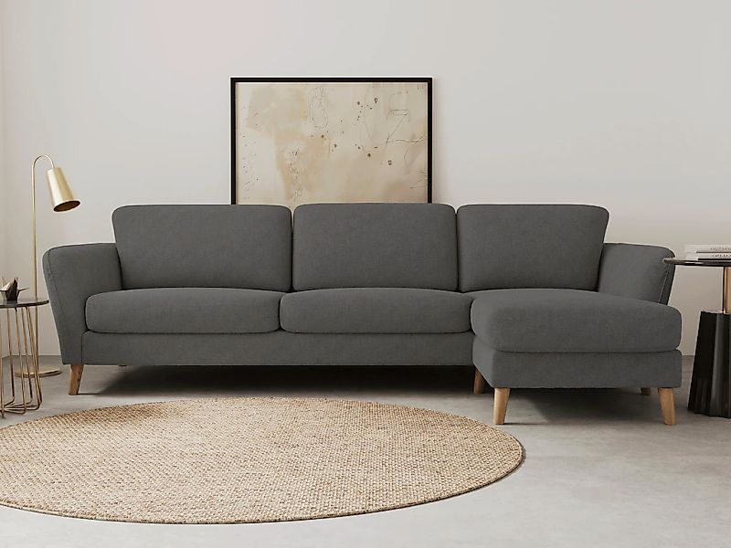 Home affaire Ecksofa "MARSEILLE (279/152cm),L-Form, Rec. rechts/links, vers günstig online kaufen