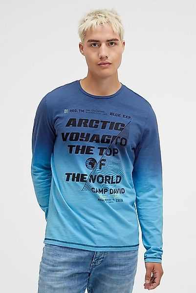 CAMP DAVID Langarmshirt aus Baumwolle günstig online kaufen