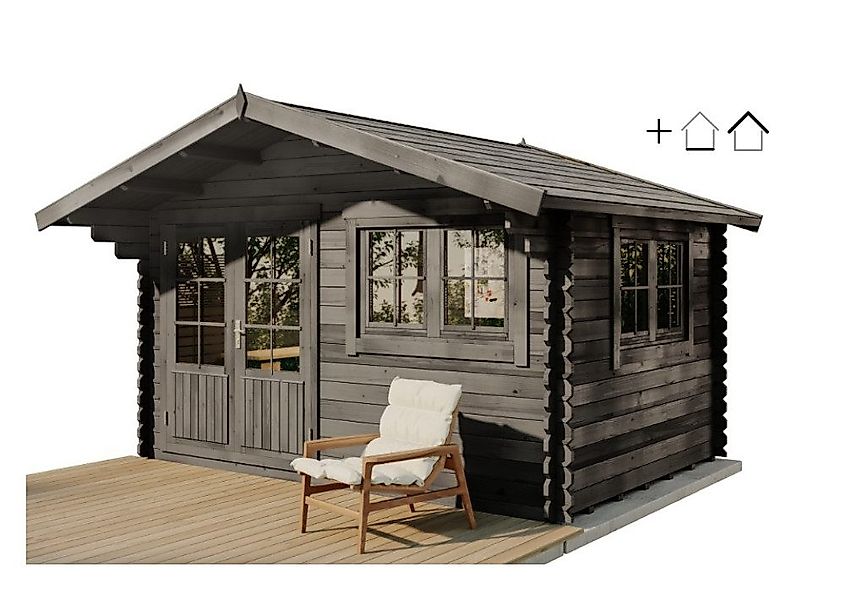 Alpholz Gartenhaus Holz Set - Gabriel-34 günstig online kaufen