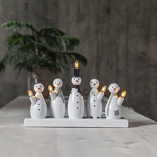 STAR TRADING LED Schwibbogen Dekoleuchte Snowman, günstig online kaufen