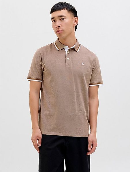 Jack & Jones Poloshirt JJEPAULOS POLO SS NOOS Baumwolle, slim fit günstig online kaufen
